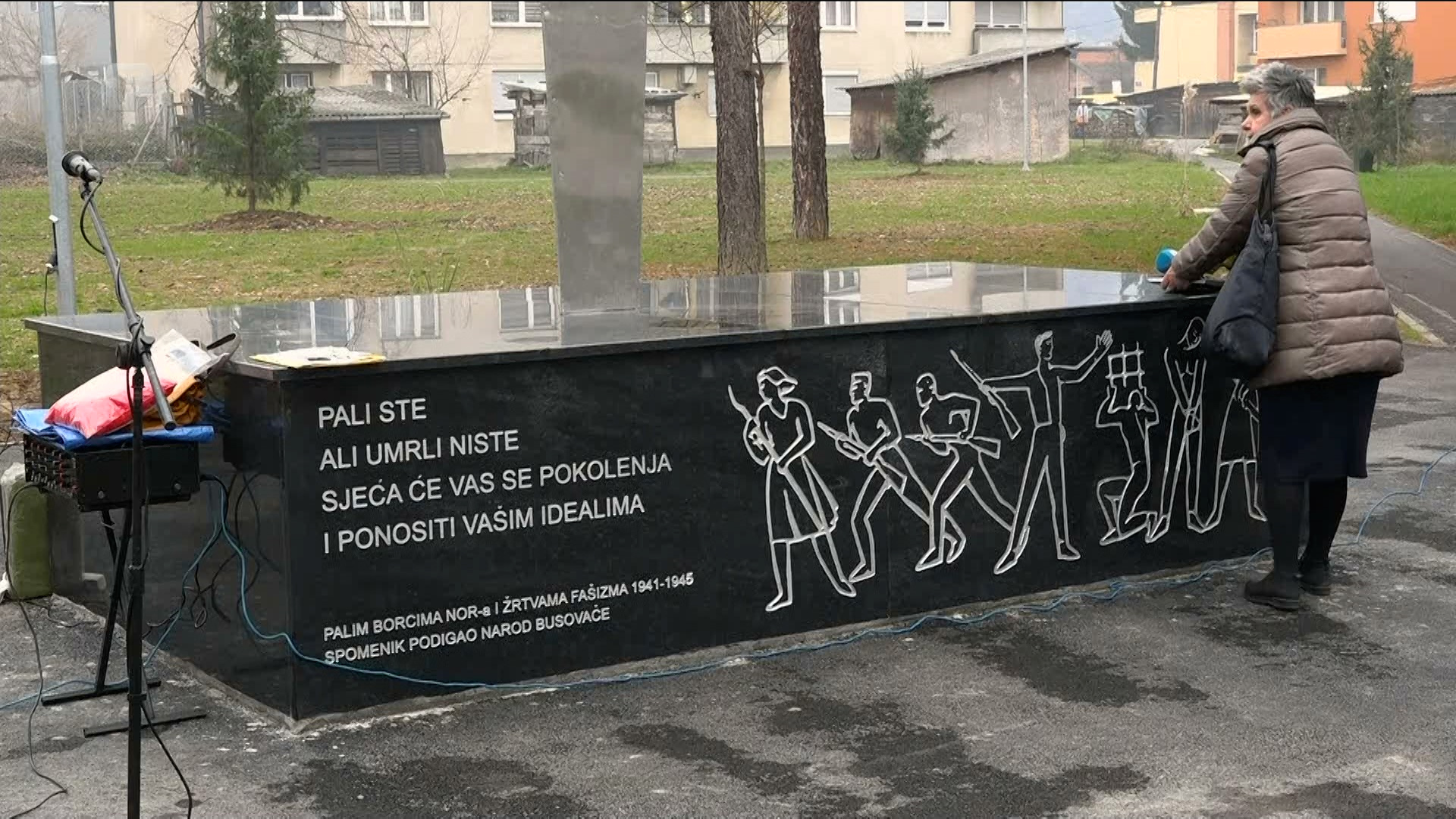 Obnovljena partizanska spomen-kosturnica u Busovači